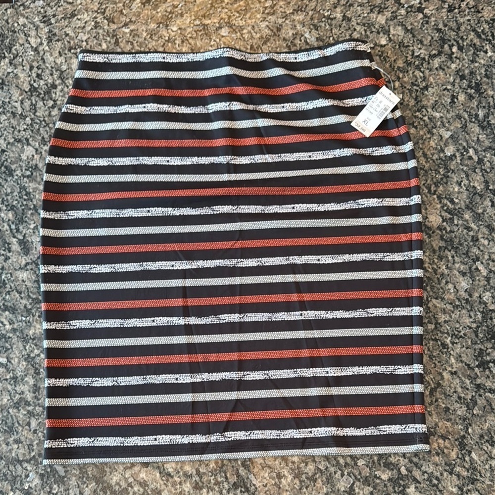 ROZ & Ali elastic skirt NWT XL